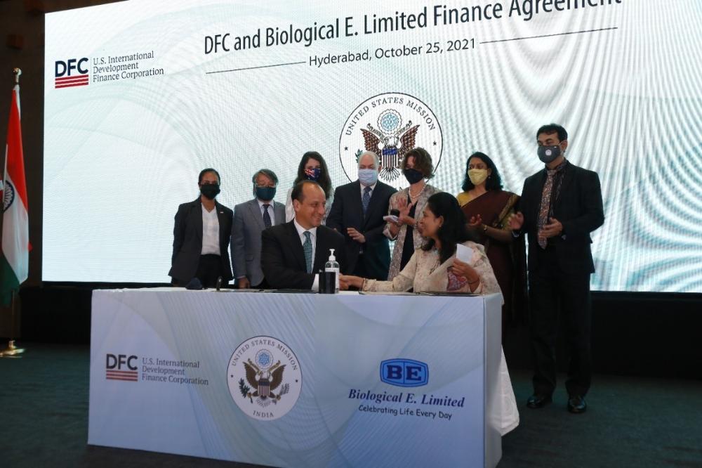 The Weekend Leader - Agreement inked for $50 mn US DFC funding to Biological E